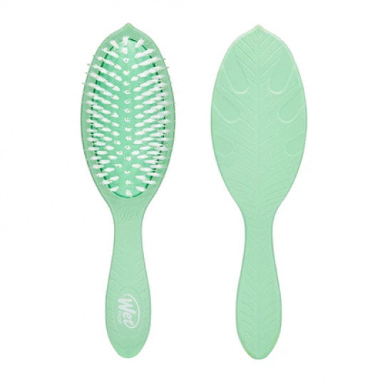 Wet Brush Go Green Oil Infused Shine Brush - TEA TREE OIL (Green)