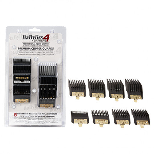 BaBylissPRO Premium Clipper Guards Set 8pc