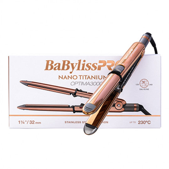 BaBylissPRO Nano Titanium Optima 3000 Hair Straightener