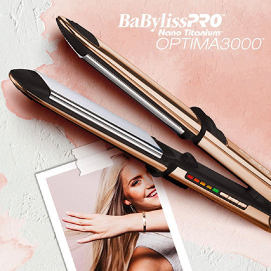 BaBylissPRO Nano Titanium Optima 3000 Hair Straightener