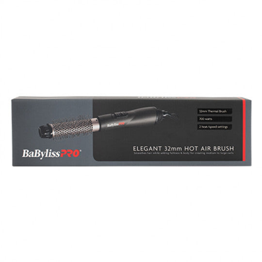 BaBylissPRO Tourmaline Ceramic Hot Air Brush Elegant 32mm