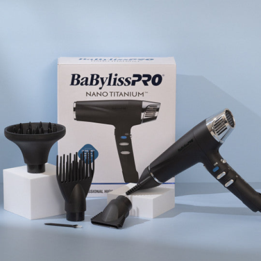 BaBylissPRO Nano Titanium Dual Ionic Hair Dryer