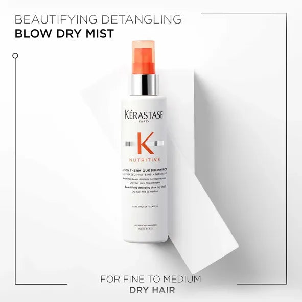 Kerastase Nutritive Bain Satin Lait Vital TRIO Bundle for Dry Hair