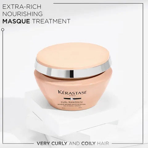 Kerastase Curl Manifesto Hydrating Nutrition Mask 200ml for Curly Hair