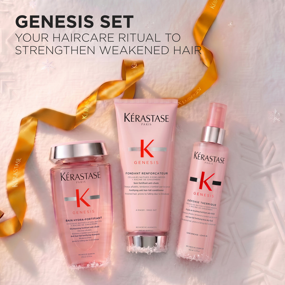 Kerastase Genesis Routine to Fortify Weakened Hair