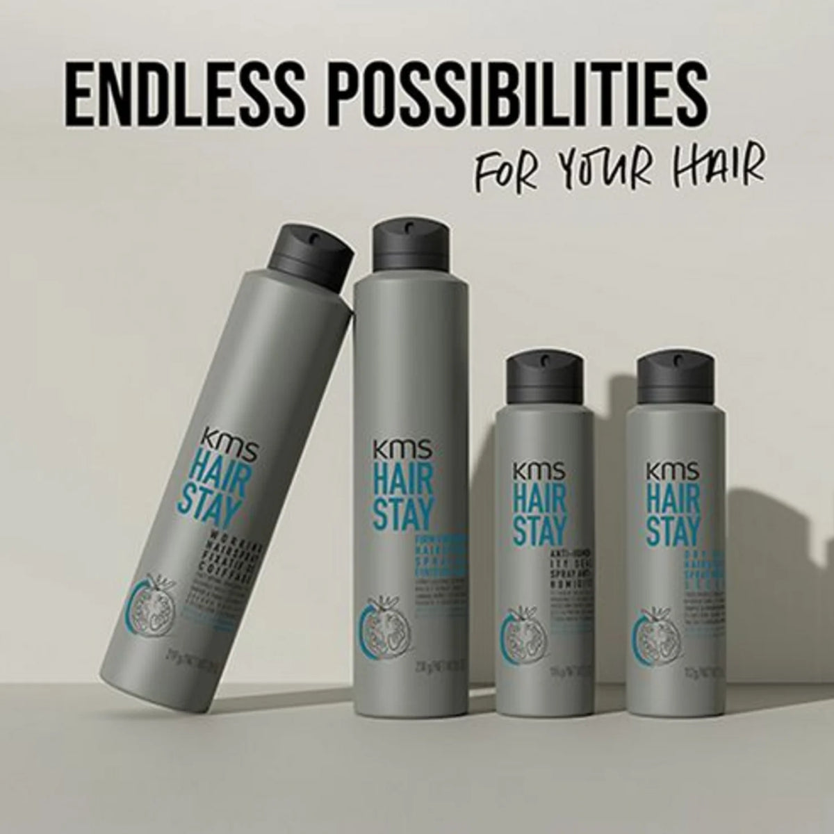KMS HairStay Firm Finishing Hairspray 300ml