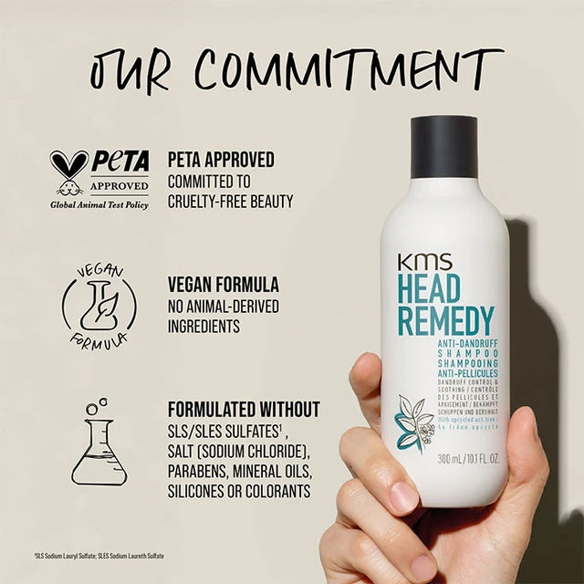 KMS Head Remedy Anti-Dandruff Shampoo 300ml