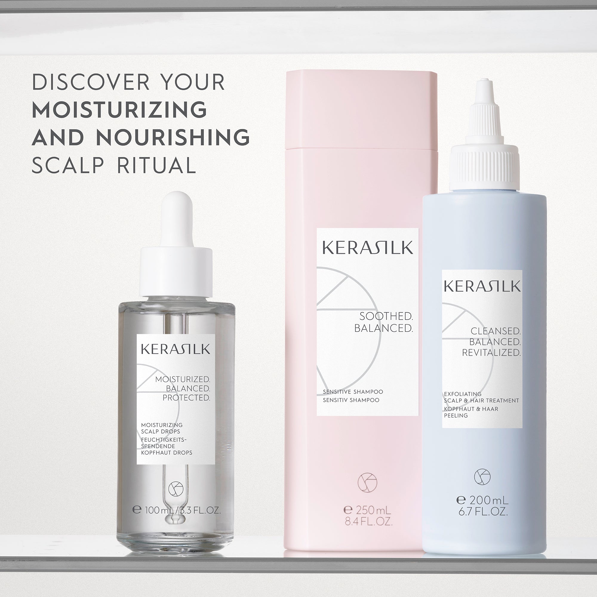 Kerasilk Essentials Sensitive Shampoo 250ml