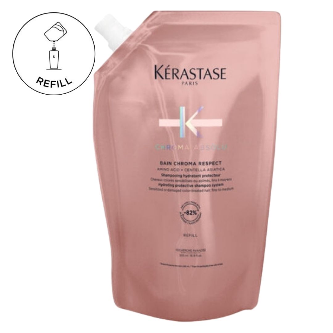 Kerastase 500ml Chroma Absolu Respect Shampoo REFILL POUCH