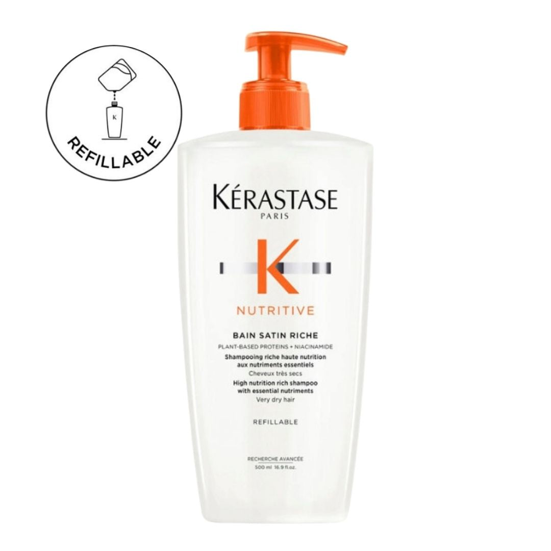 Kerastase 500ml Nutritive Bain Satin Riche Shampoo