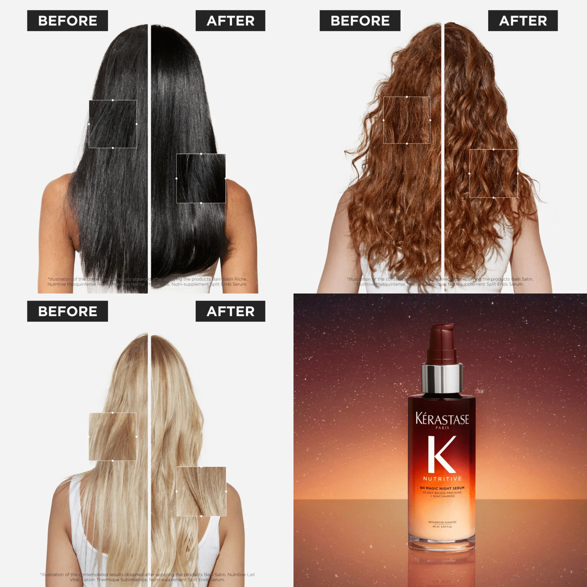 Kerastase Nutritive 8H Magic Night Hair Serum 30ml TRAVEL
