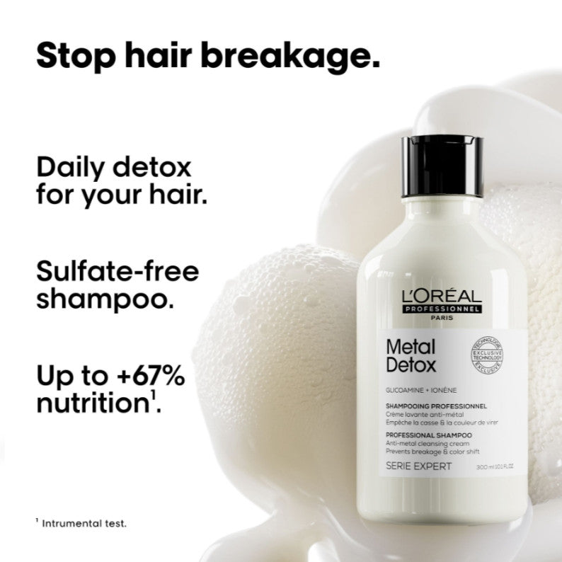 L'Oreal Professional METAL DETOX Duo + FREE Metal Detox Cream 100ml Gift Pack