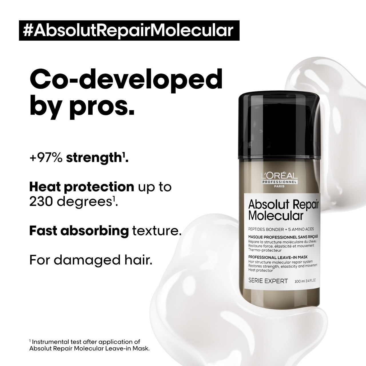 L'Oreal Serie Expert Absolut Repair Molecular Leave-In Mask 100ml