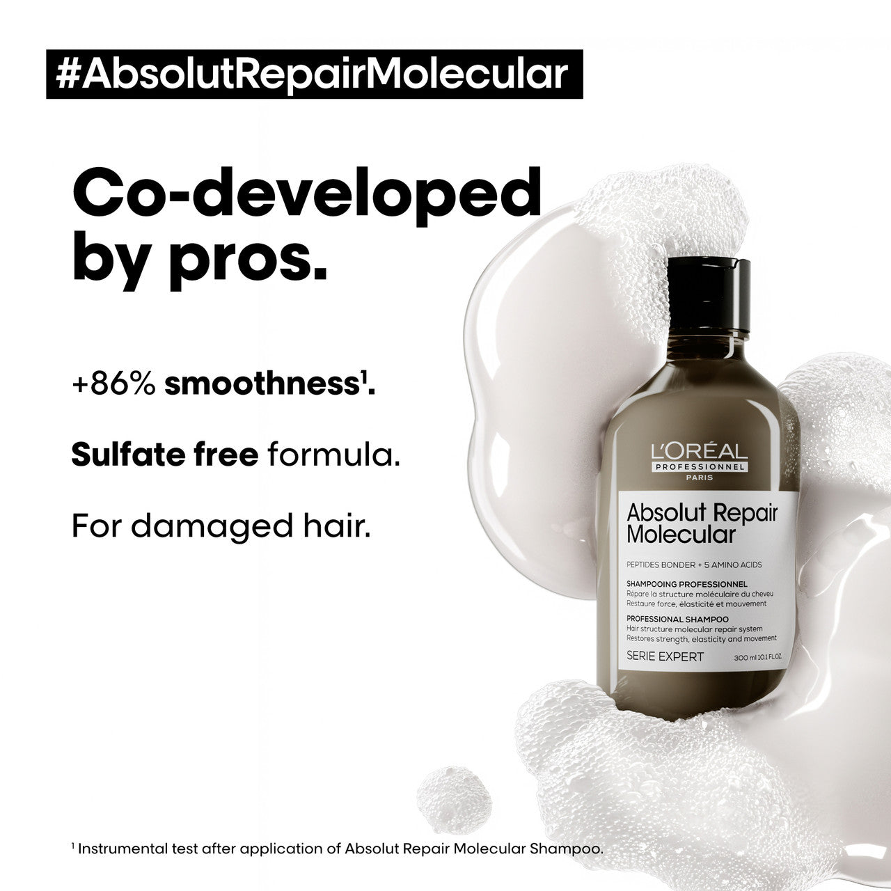 L'Oreal Serie Expert Absolut Repair Molecular Shampoo 300ml