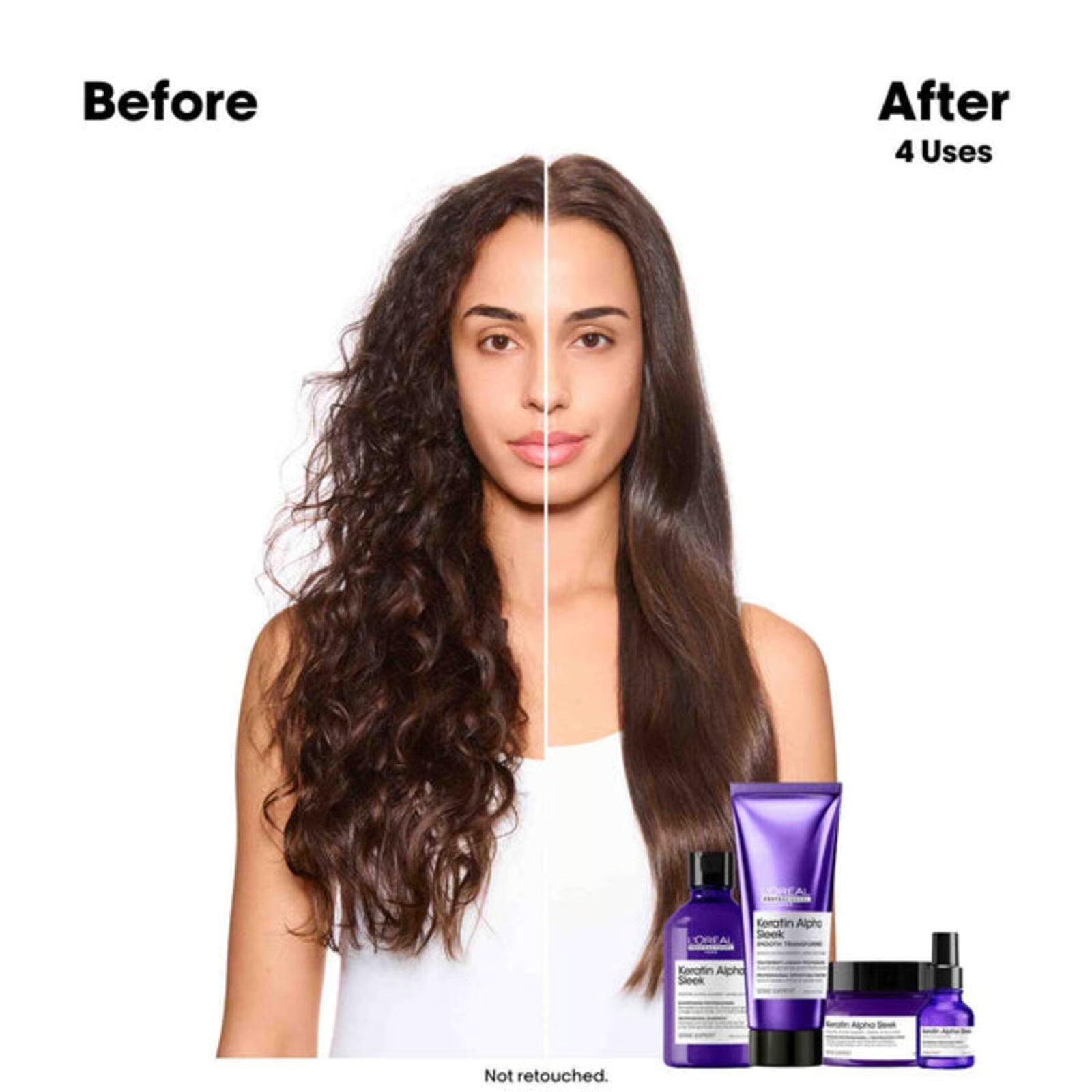L'Oreal Serie Expert Keratin Alpha Sleek Serum 50ml
