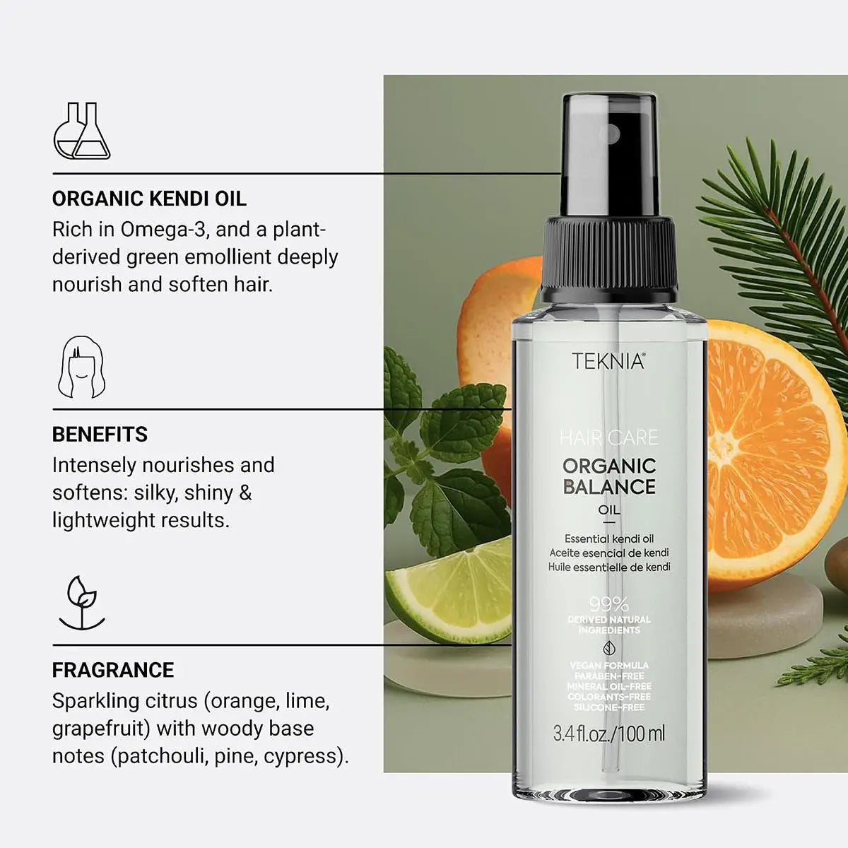 Lakme Teknia Organic Balance Oil 100ml