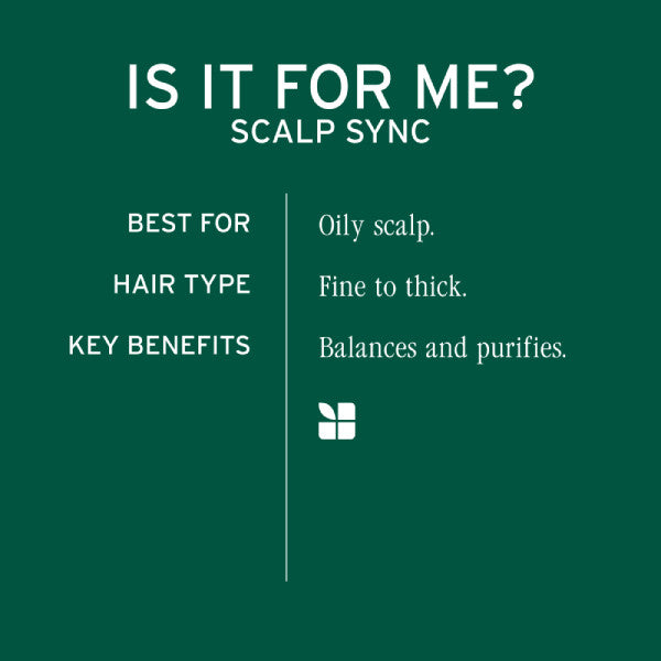 Matrix Biolage Scalp Sync Clarifying Shampoo 400ml *NEW*