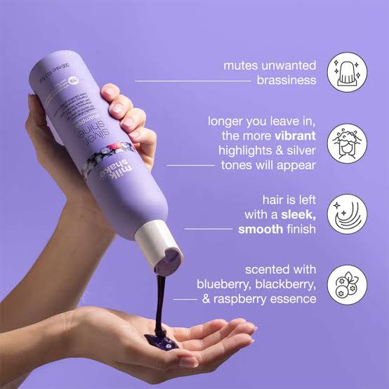 Milk Shake Silver Shine LIGHT Shampoo 300ml