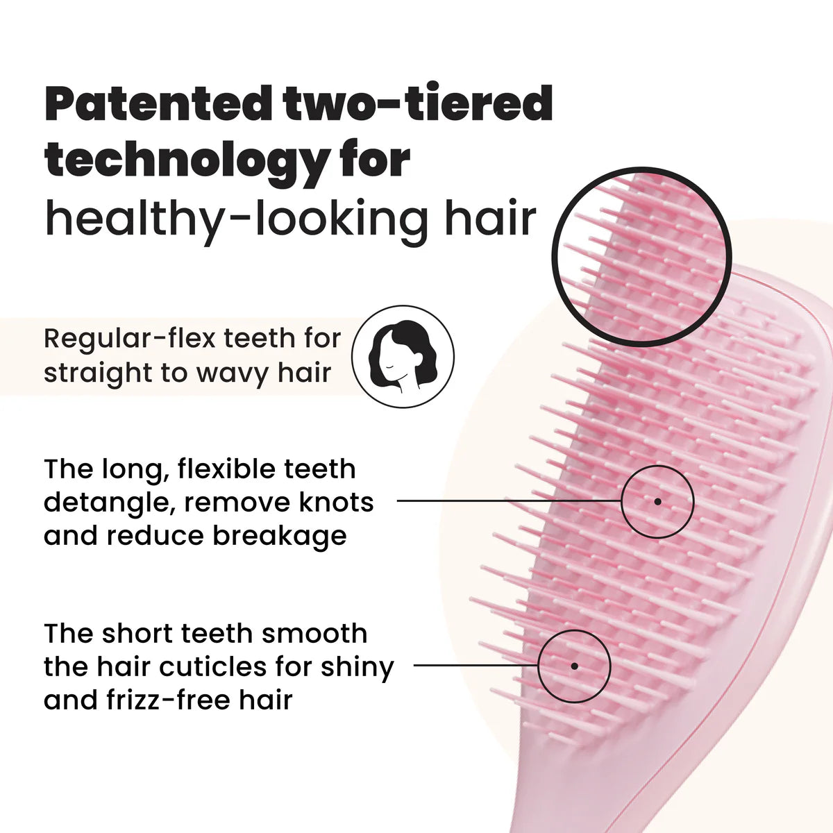 Tangle Teezer The Ultimate Detangler MINI - Millenial Pink