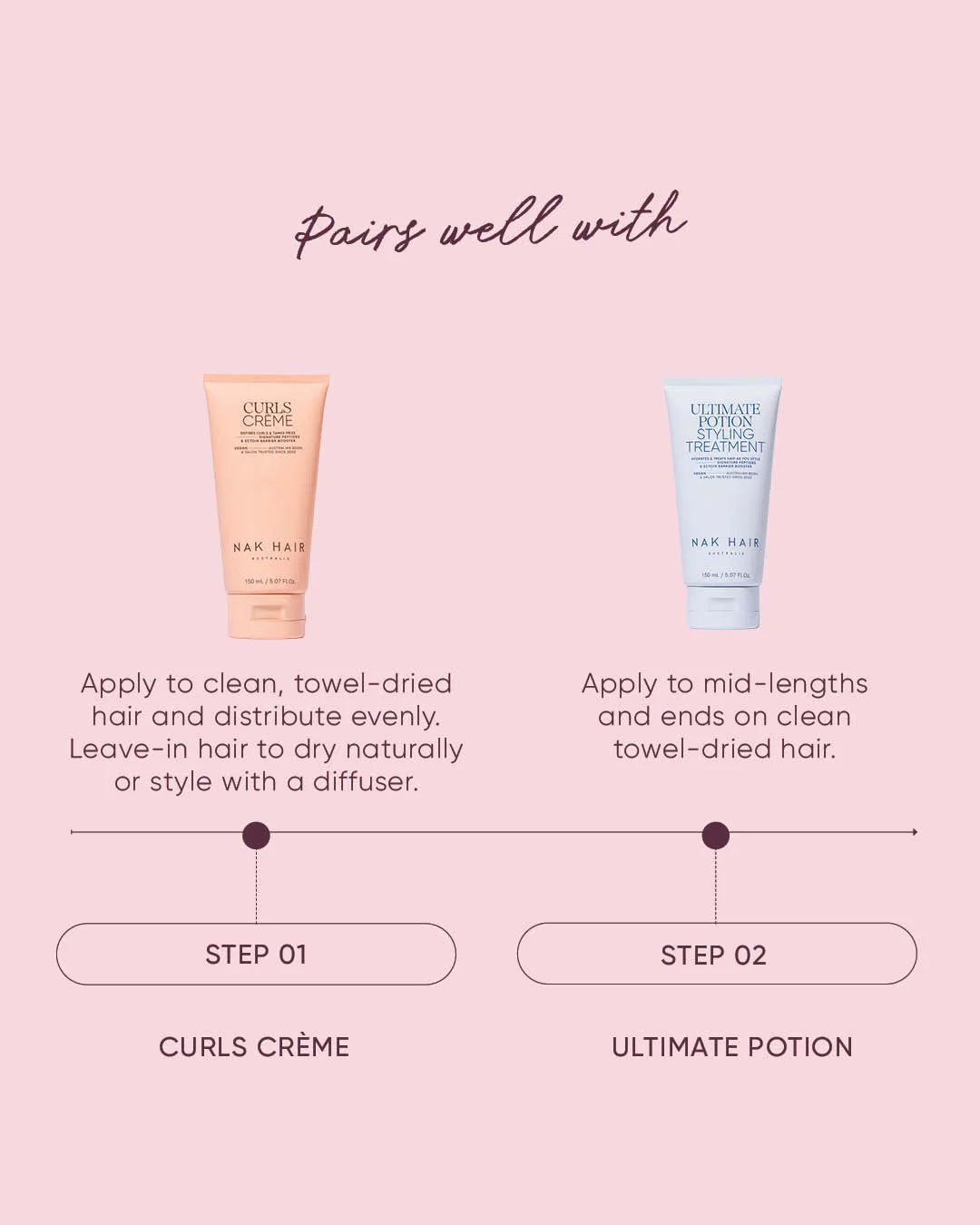 NAK Hair Curls Creme 150ml