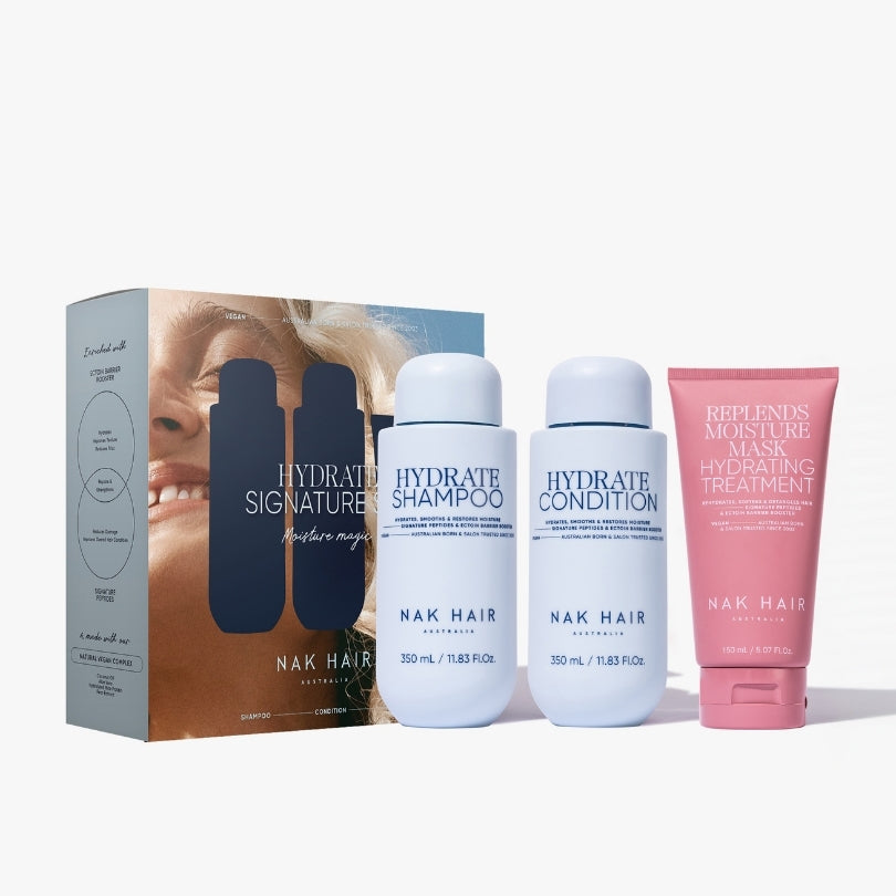 NAK Hair HYDRATE Trio Gift Pack