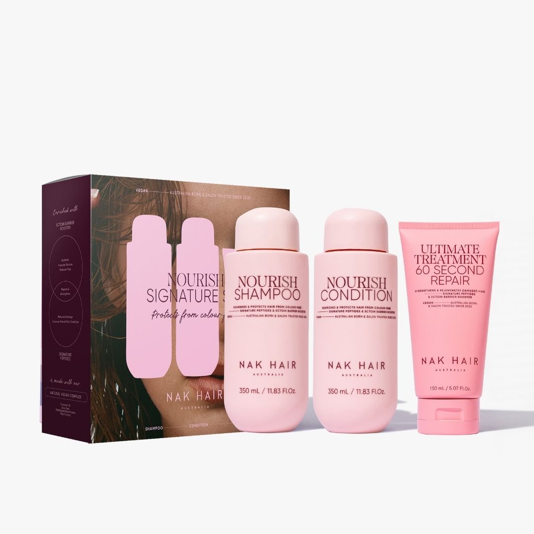 NAK Hair NOURISH Trio Gift Pack
