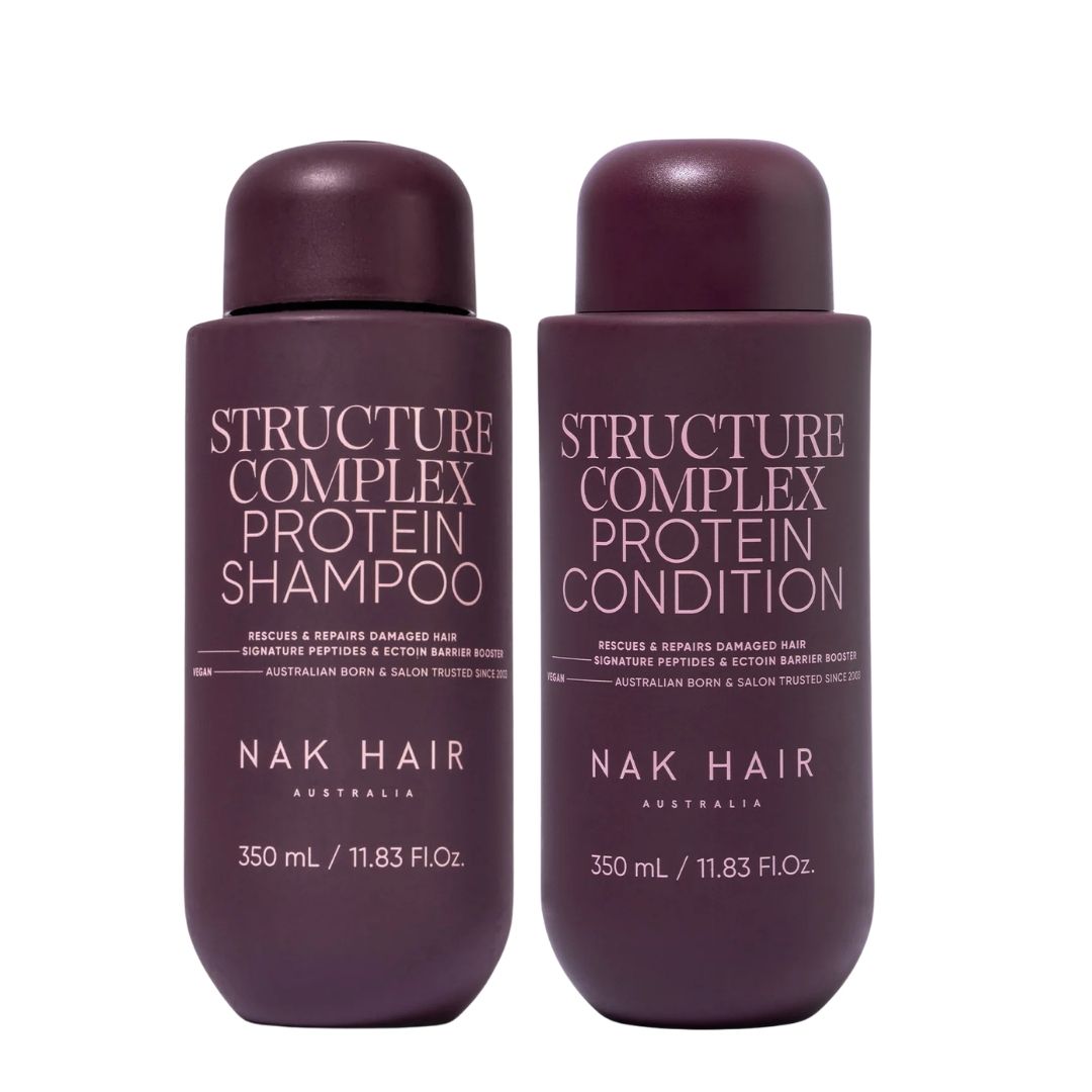 NAK Hair STRUCTURE COMPLEX 350ml Bundle