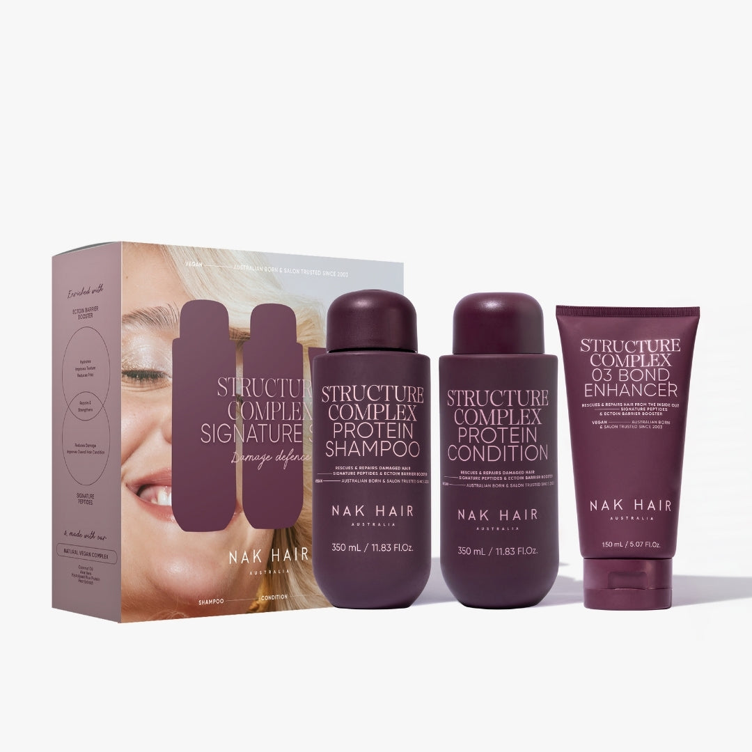 NAK Hair STRUCTURE COMPLEX Trio Gift Pack
