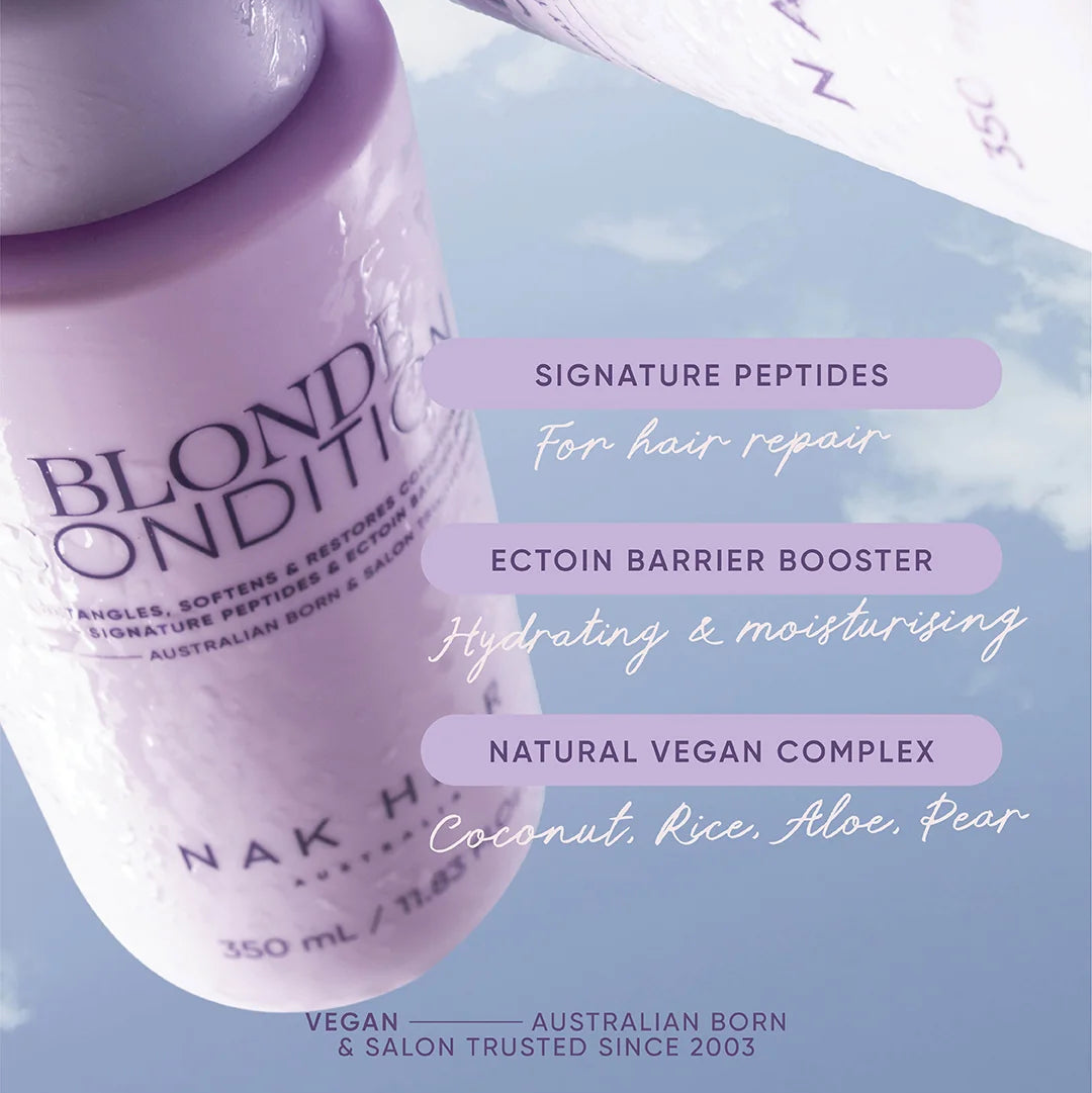 NAK Hair ROSE BLONDE 350ml Bundle