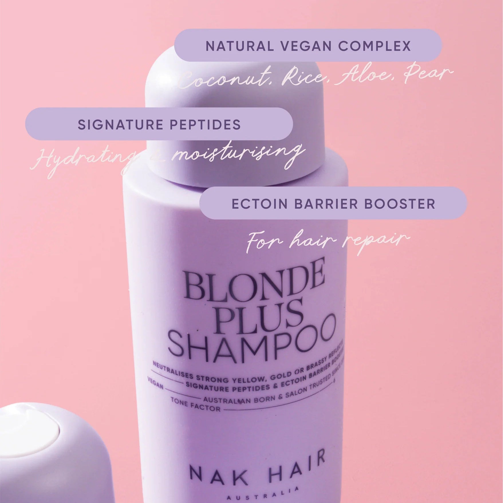 NAK Hair BLONDE PLUS 350ml Duo Gift Pack