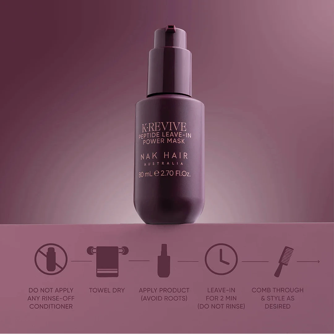 Nak Hair K.REVIVE Peptide Leave-In Power Mask 80ml