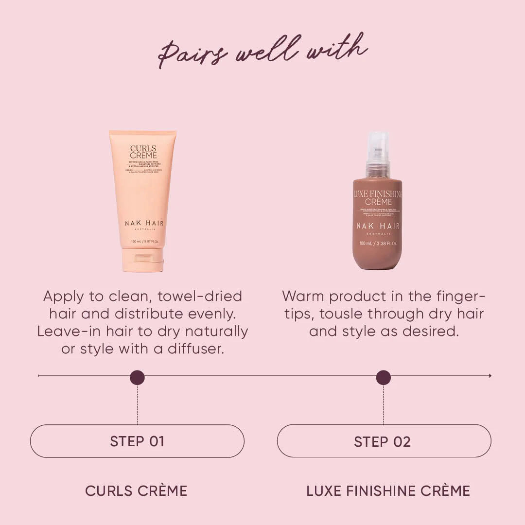 NAK Hair Luxe Finishing Creme 100ml