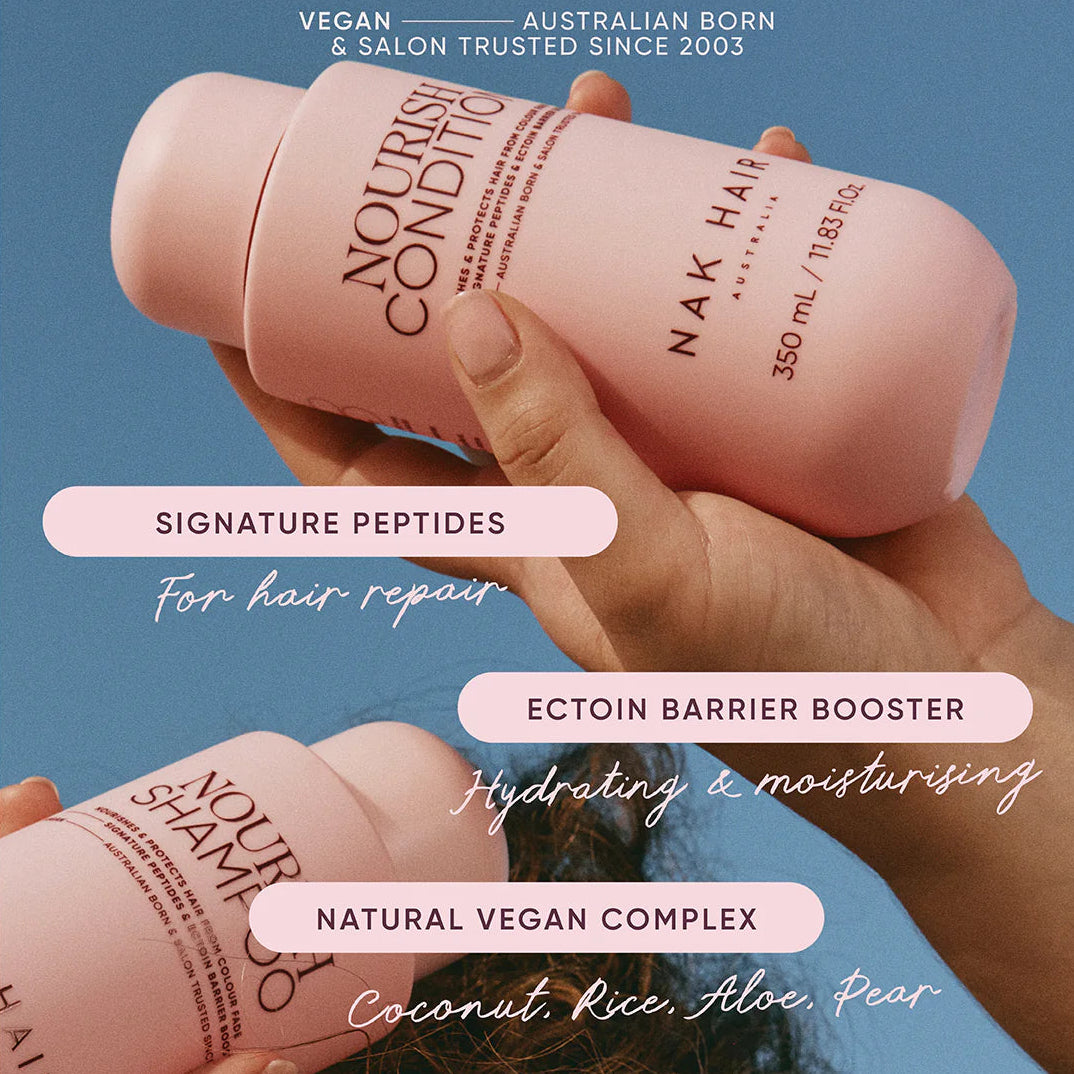 NAK Hair NOURISH 350ml Bundle