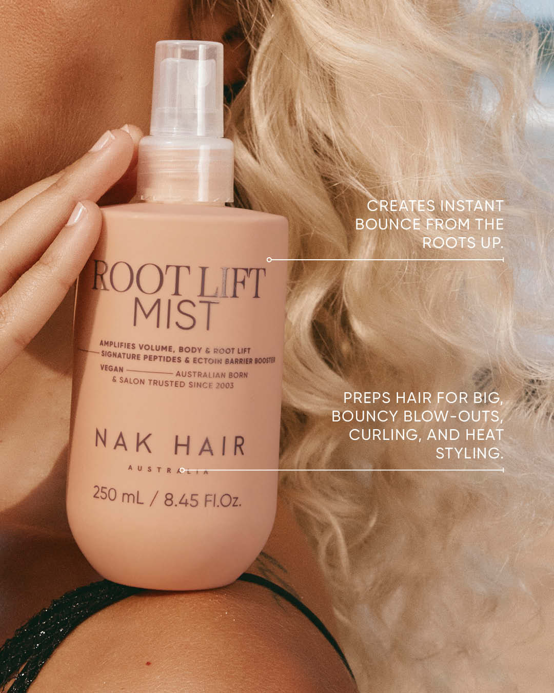 NAK Hair Root Lift Mist 250ml