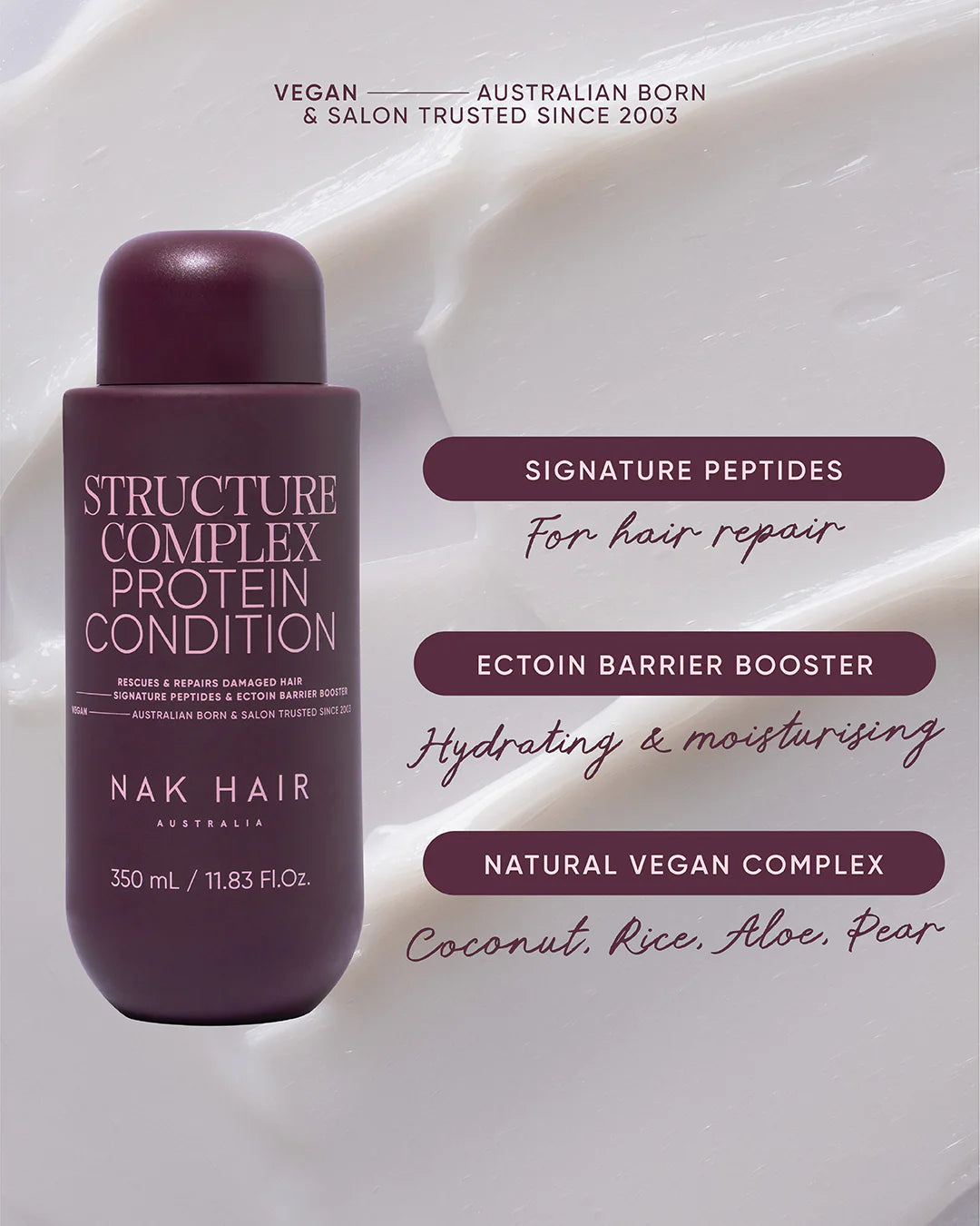 NAK Hair STRUCTURE COMPLEX Conditioner 350ml
