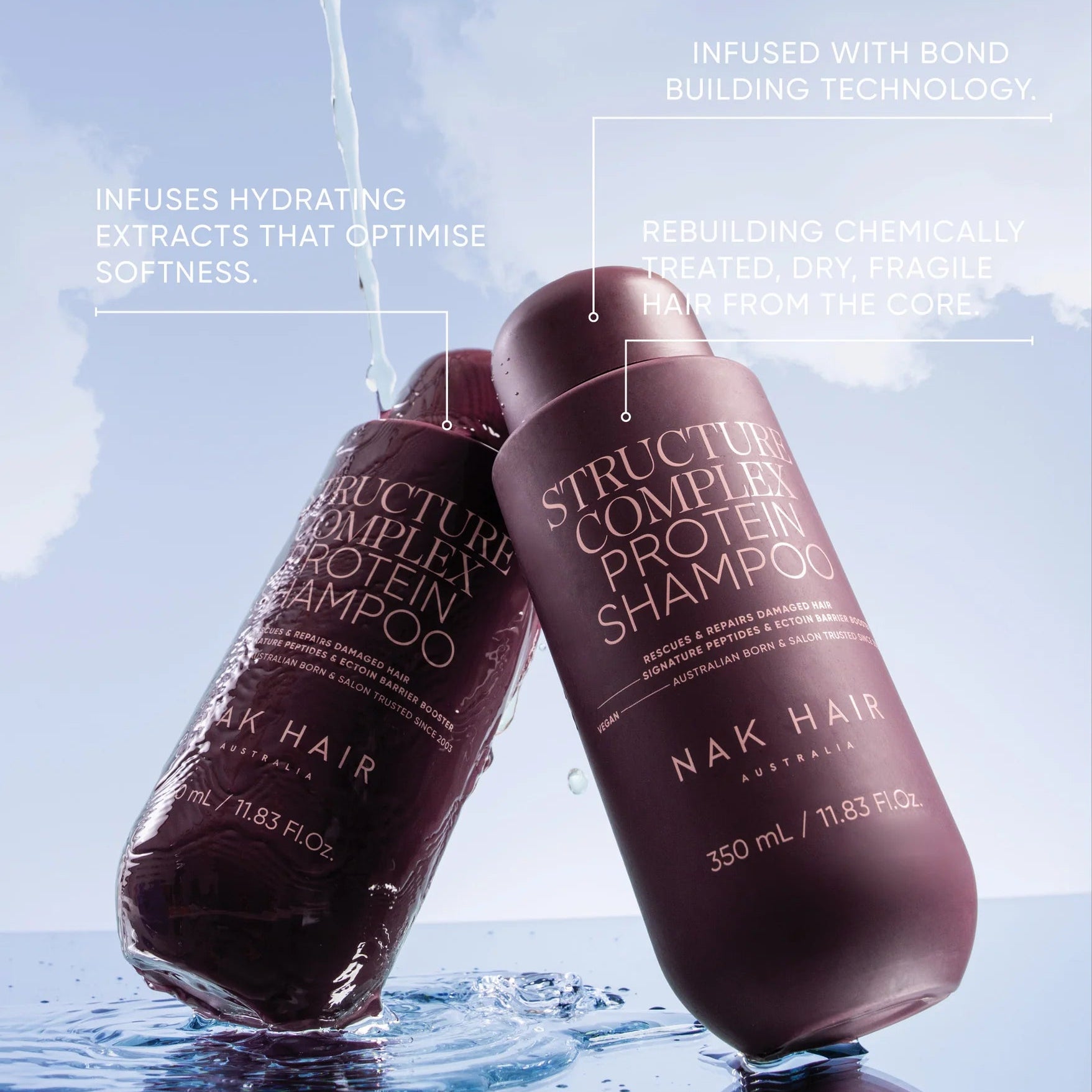 NAK Hair STRUCTURE COMPLEX 500ml Duo Gift Pack -  Supersize