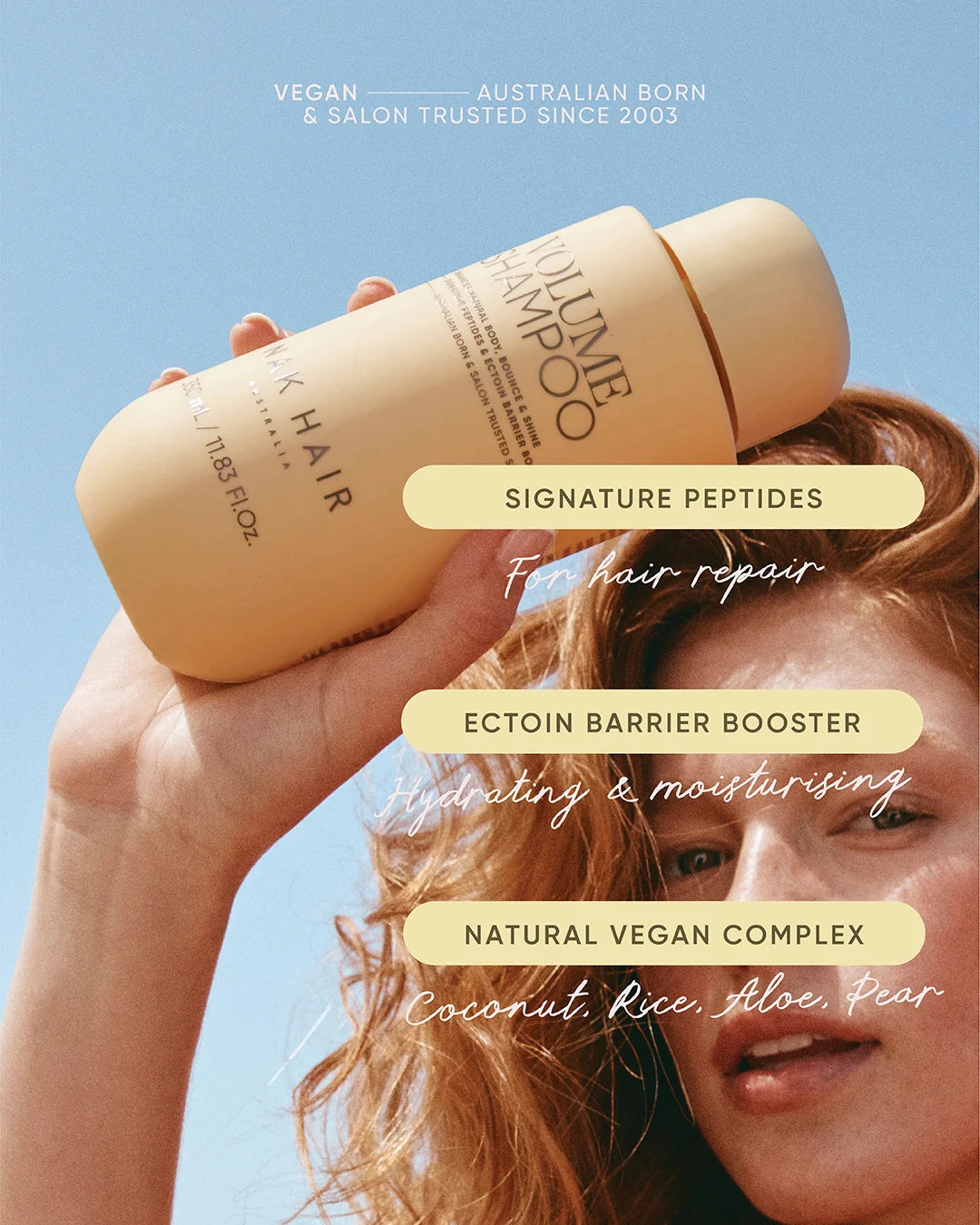 NAK Hair VOLUME 350ml Bundle