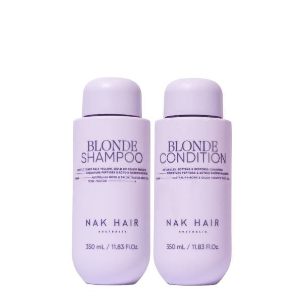 NAK Hair BLONDE 350ml Bundle
