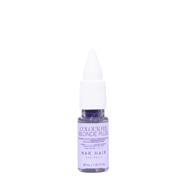 NAK Hair BLONDE PLUS Colour Fix 30ml *NEW*