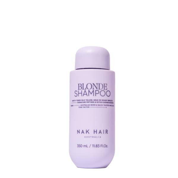 NAK Hair BLONDE Shampoo 350ml *NEW*