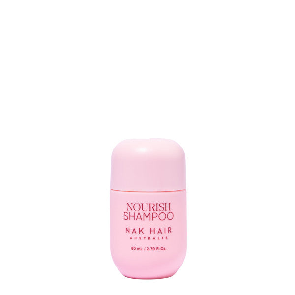 NAK Hair NOURISH Shampoo TRAVEL 80ml *NEW*