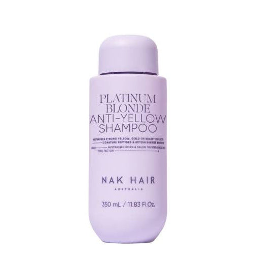 NAK Hair PLATINUM BLONDE Shampoo 350ml
