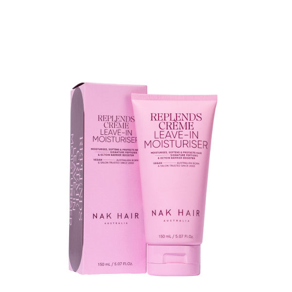 NAK Hair Replends Creme Leave In Moisturiser 150ml *NEW*