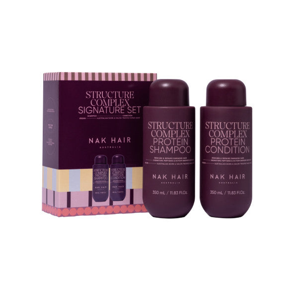 NAK Hair STRUCTURE COMPLEX 350ml Duo Gift Pack