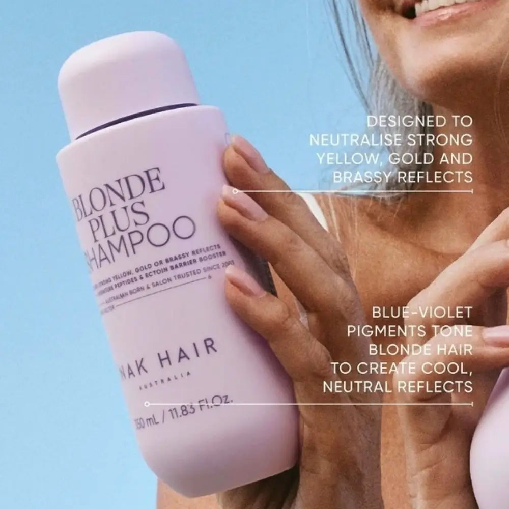 NAK Hair BLONDE PLUS Trio Gift Pack