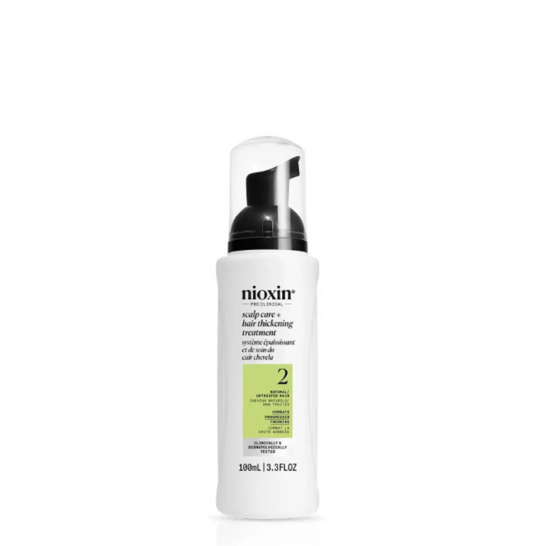 Nioxin System 2  Leave In Treatment 100ml - For Natural Hair with Progressed Thinning