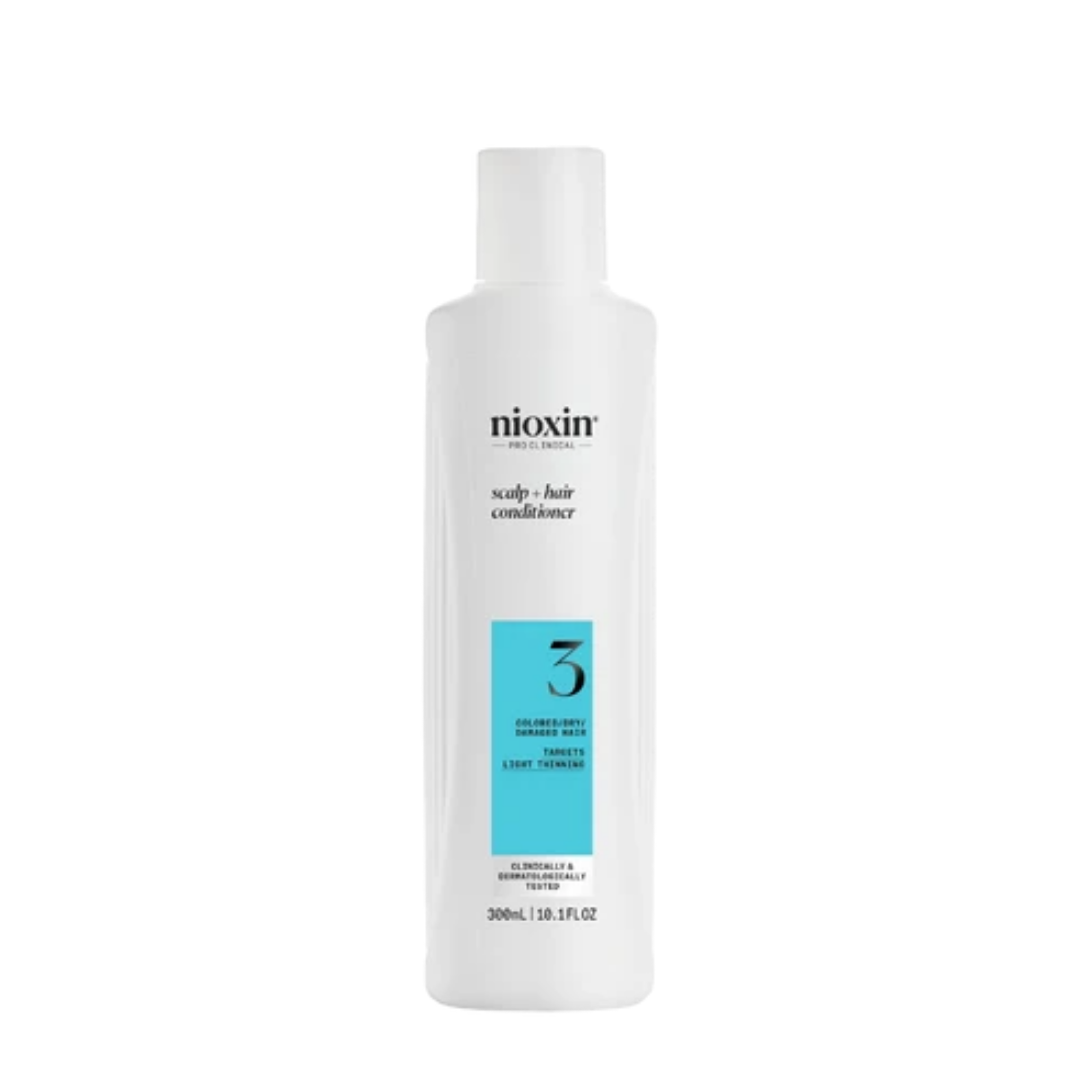 Nioxin System 3 Conditioner 300ml - For Coloured Hair with Light Thinning