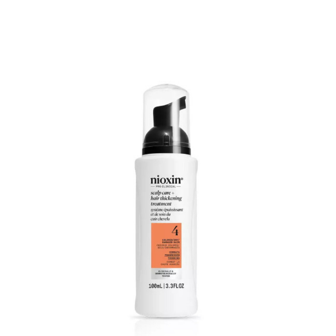 Nioxin System 4  Leave In Treatment 100ml - For Coloured Hair with Progressed Thinning