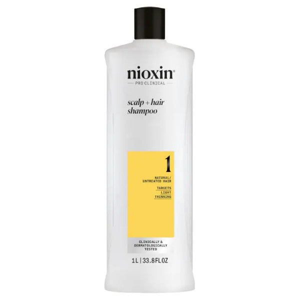 Nioxin System 1 Shampoo & Conditioner 1L Duo