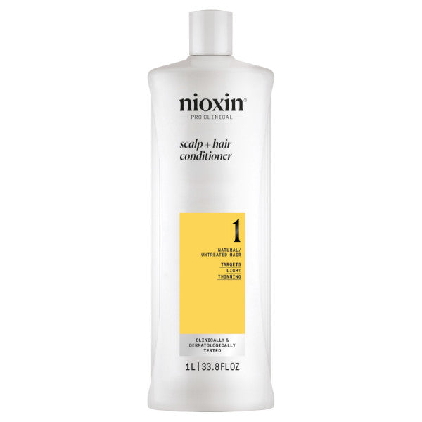 Nioxin System 1 Shampoo & Conditioner 1L Duo